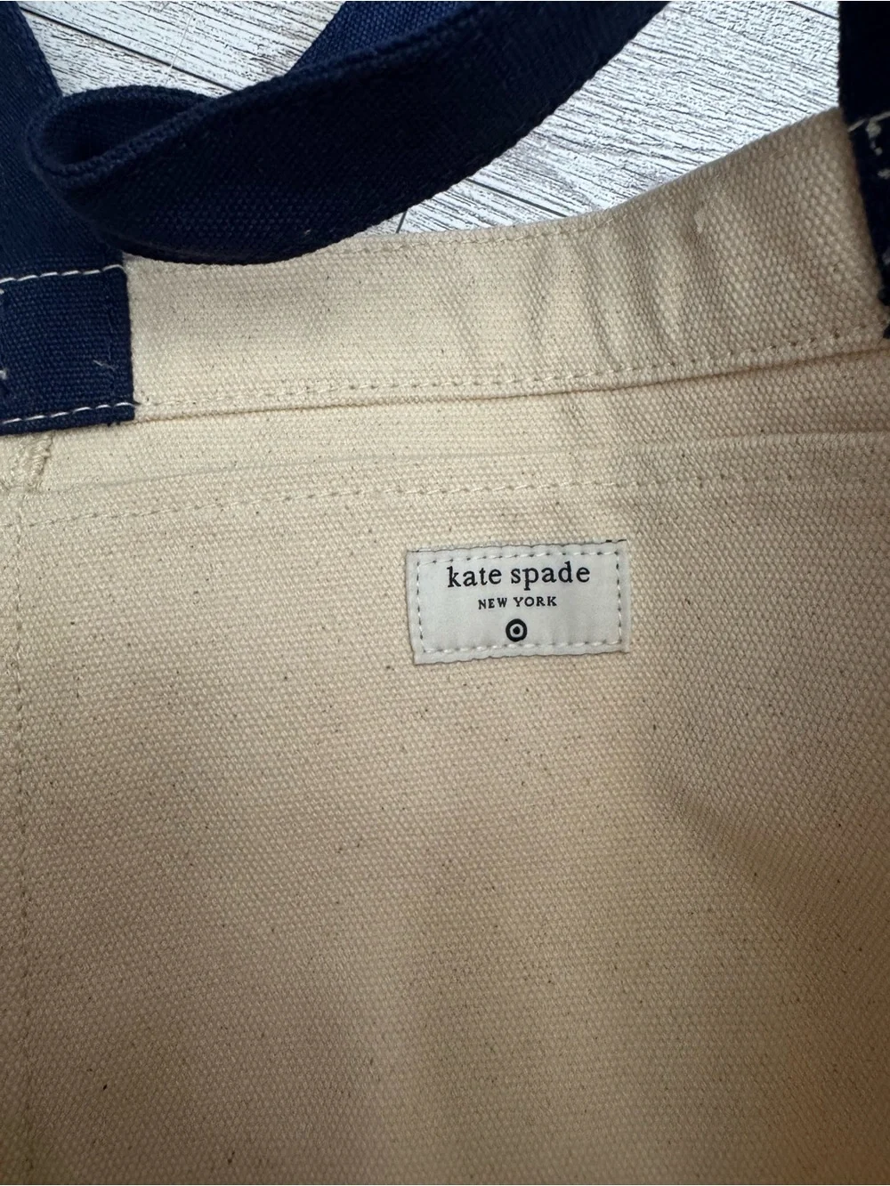 Kate Spade x Target Canvas Tote NWT